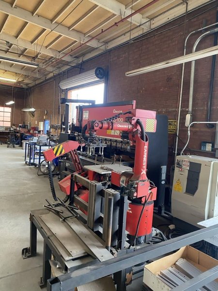 80 Ton x 8′ Amada Astro FBD-8025 Robotic Hydraulic Press Brake, 1998