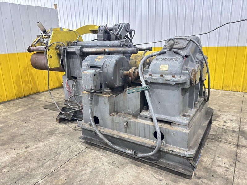 36” YODER RECOILER WITH HYDRAULIC PUSH-OFF &amp; SEPERATION: STOCK  #22954