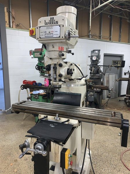 Willis Variable Speed Vertical Mill, S/N 991168S.