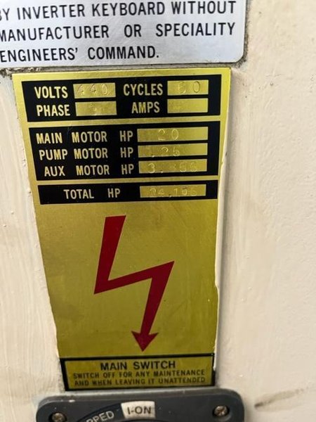 26&quot;x 80&quot; Willis CNC Lathe