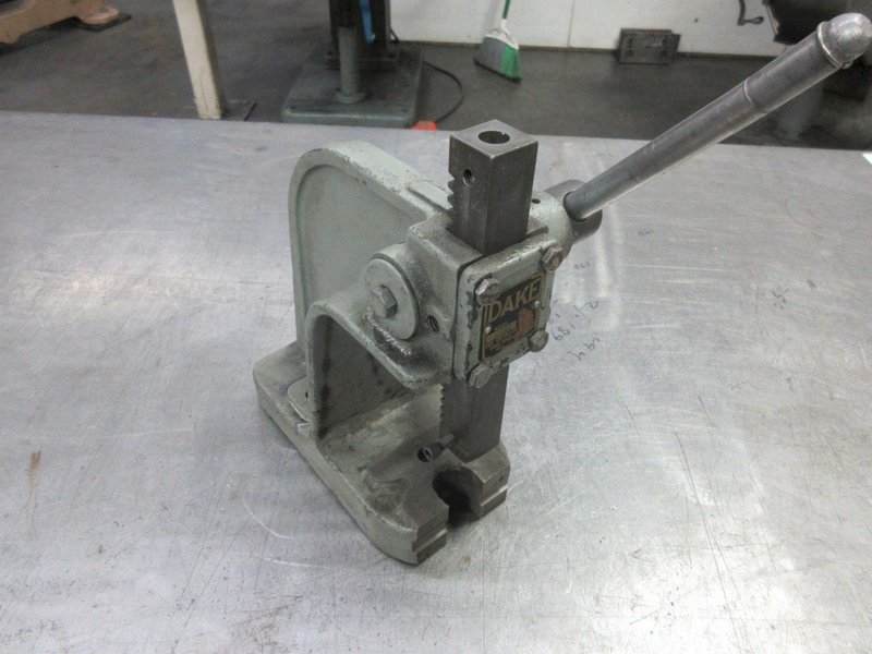 Dake #001 Arbor Press with 3.5" Throat, 5" Travel- Auction Item