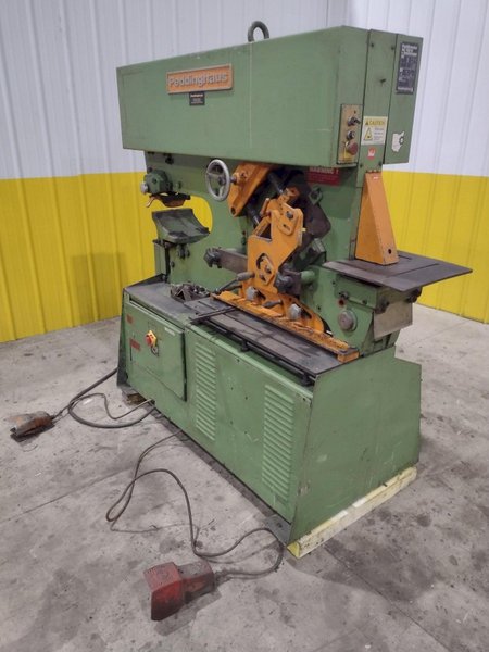 66 TON PEDDINGHAUS MODEL #66/110 PEDDIMASTER HYDRAULIC IRONWORKER: STOCK 22239