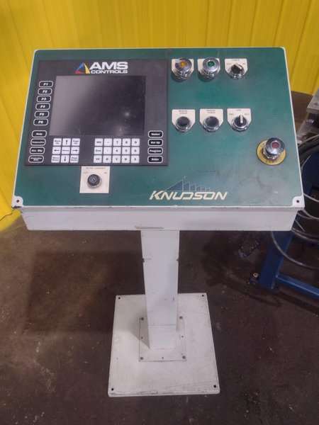 12 STAND X 10&quot; KNUDSON MODEL #KS-2468 STUD &amp; TRACK FRAMING ROLLFORMER, WITH AMS CONTROLS: STOCK #18942