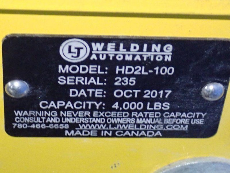 WELDING AUTOMATION 4000 LBS ADJUSTABLE PIPE ROLL  -  HD2L-100