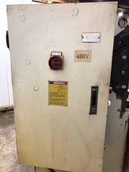 48" X 3/16" BIRMINGHAM MODEL #H-0445 HYDRAULIC SHEAR: STOCK #16941