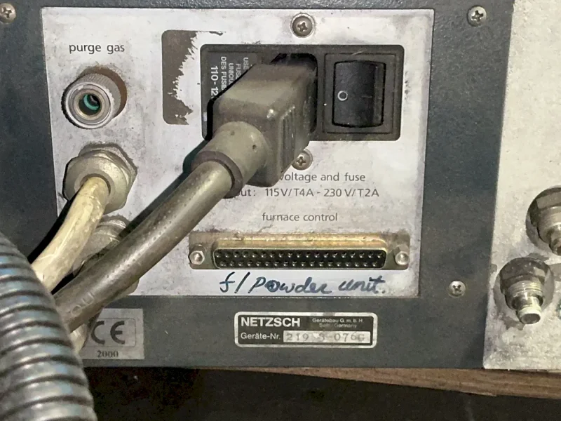 NETZCH DIL 402 C FURNACE   -  6.219.1-20