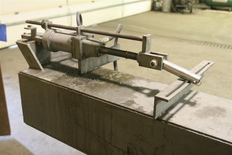 1-5/8&quot; WALLACE HYDRAULIC TUBE BENDING MACHINE: STOCK 54236