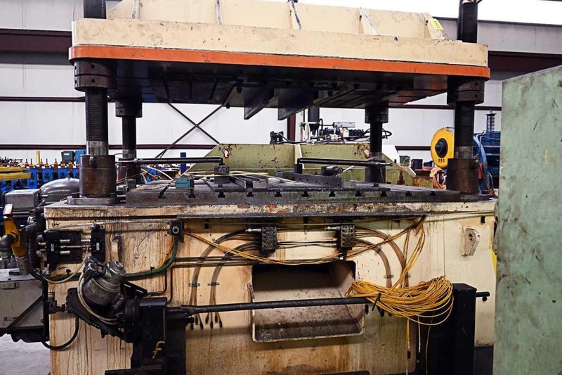 150 Ton x 2″ RLM 4-Post Cut-Off Press