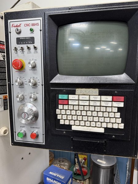 Fadal VMC 2016L VMC, 2000 – 7,500 RPM, 21 Station ATC, Fanuc Control