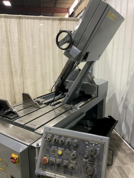 18" X 22" HYDMECH  MODEL # VW-18 MITERING VERTICAL BAND SAW: STOCK #78584