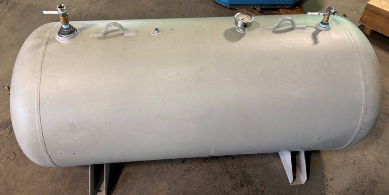 Horizontal Air Receiving Tank, 450 Gallon, 2023