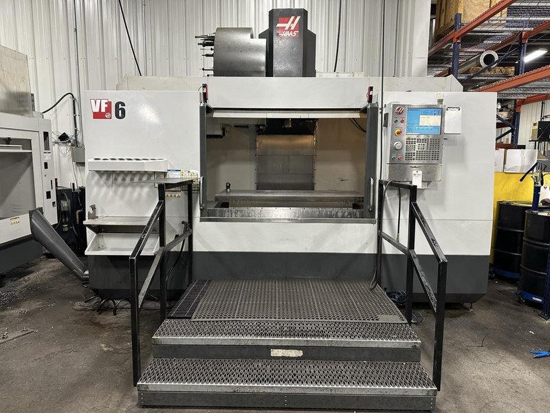 Haas VF-6/40 VMC, 2010 – WIPS, Side-Mount Tool Changer, Renishaw OMI-2T, High Pressure Coolant
