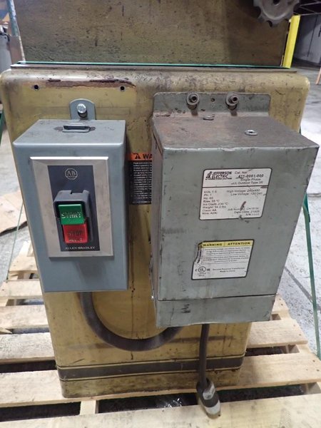 6" X  12" DISC POWERMATIC #BD31A COMBO BELT &amp; DISC SANDER: STOCK #77702