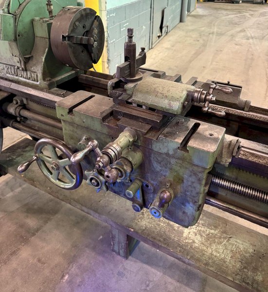 16" x 36" Greaves-Klusman Lathe, Chucks, S.R., Low Price