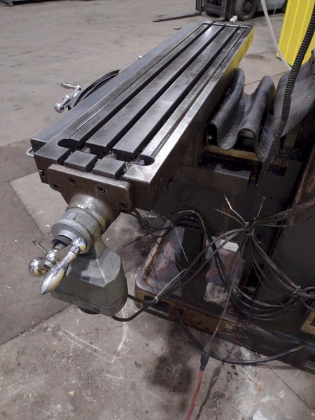 5 HP KENT MODEL #KTM-5VK RAM TYPE  KNEE MILL, 1992: STOCK #19923