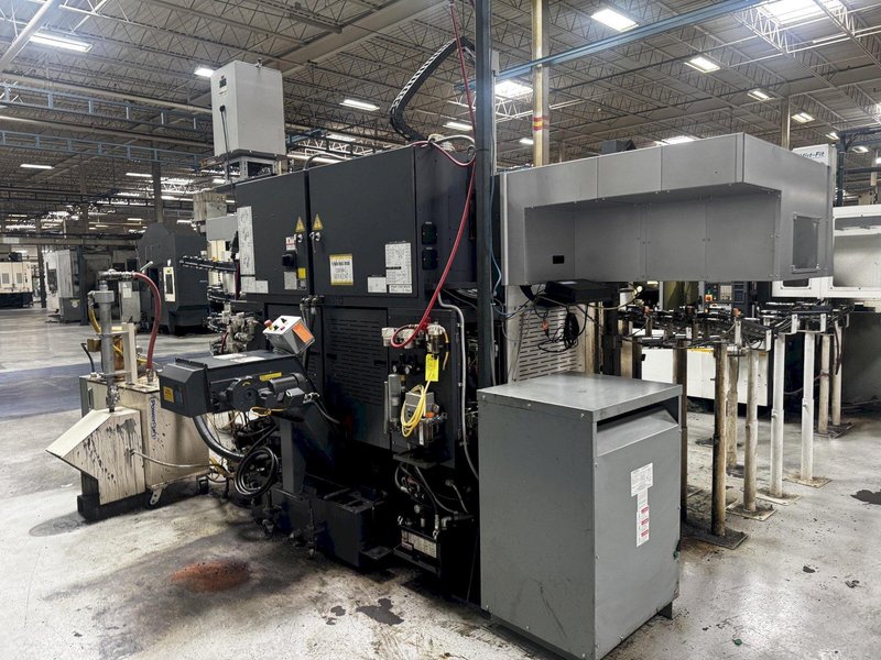 2023 Fuji CSD300II R Used CNC Front Facing Twin Spindle Lathe with Gantry System For Sale