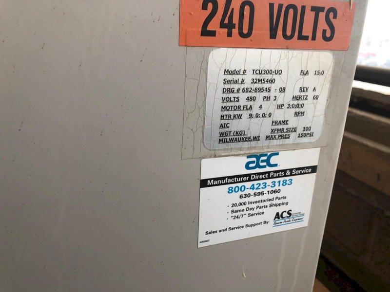 AEC WHITLOCK TEMPETURE CONTROL UNIT MODEL#TCU300-UO STOCK# 2411