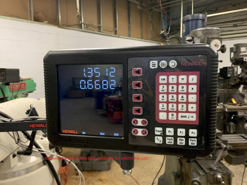 Willis Variable Speed Vertical Mill, S/N 990837S.