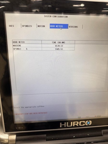 Hurco VMX-64i VMC, 2017 – CTS, Chip Conveyor, Renishaw Tool &amp; Part Probing, Rigid Tapping, Ultimotion