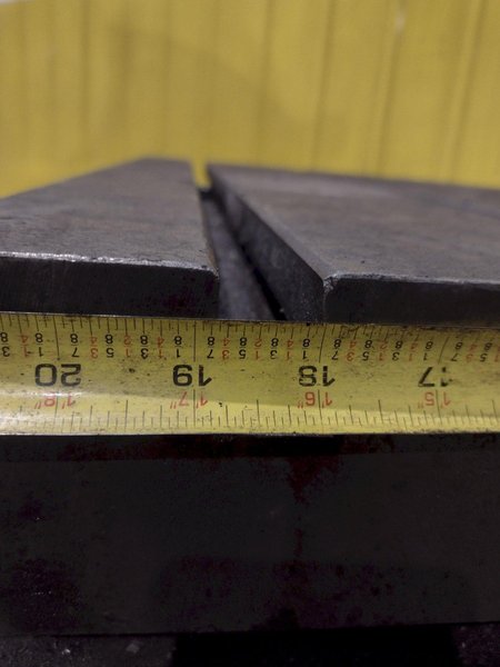 24&quot; X 30&quot; X 24&quot; HIGH CARLTON TILTING UNIVERSAL DRILL TABLE: STOCK 24380