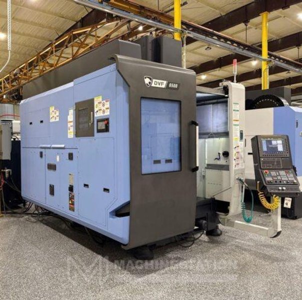Doosan DVF-6500 5 Axis CNC Vertical Machining Center – 2023 Mill