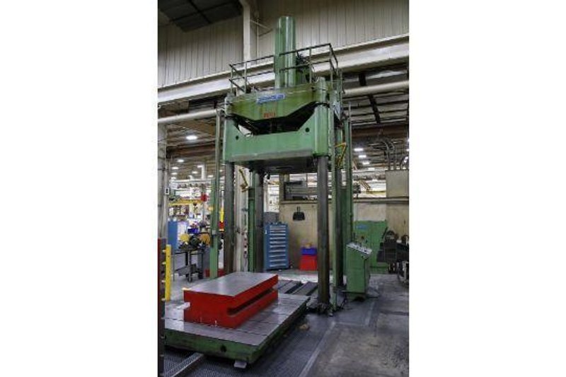 REIS TUS 180 OK-200 DOWN ACTING 4-POST HYDRAULIC SPOTTING PRESS