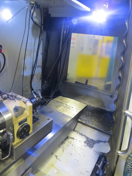 Haas VF-4 CNC Vertical Machining Center, Maincon CNC Control, 4th Drive, 24 ATC, Thru Spindle Coolant, 8100 RPM Gearbox Spindle, New 2013- Auction Item