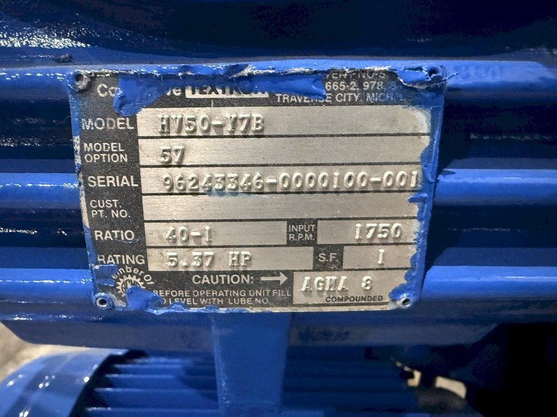 3/8" x 144" BLUE VALLEY MODEL #65B-696 CIRCLE SHEAR: YOBRO #24409