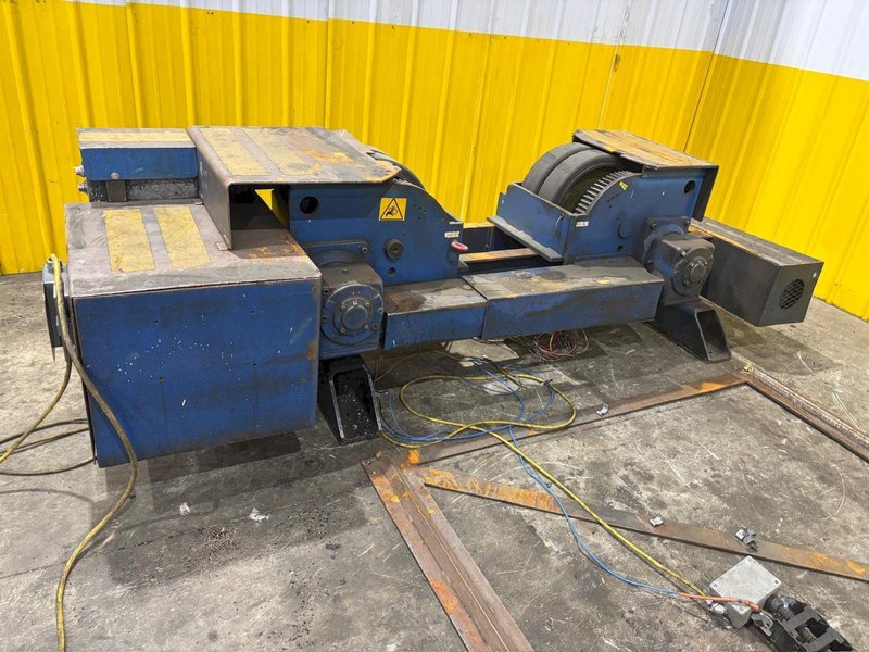 34 TON (68,000 LBS) PANDJIRIS MODEL #PR100 GEAR DRIVEN POWERED TANK TURNING ROLLS: YOBRO #24351