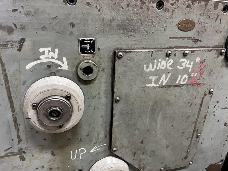 50 HP FRITZ WERNER  DOUBLE SIDED MODEL #FP7V2 HEAVY DUTY DUPLEX MILL/MILLING MACHINE. STOCK # 0309623