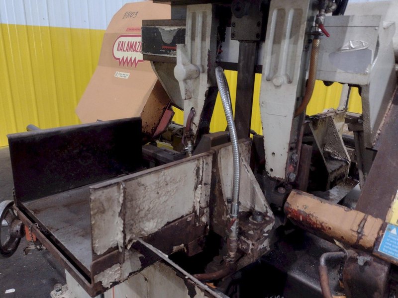 12" x 12" KALAMAZOO MODEL #KC12AX AUTOMATIC HORIZONTAL BANDSAW: STOCK #18791