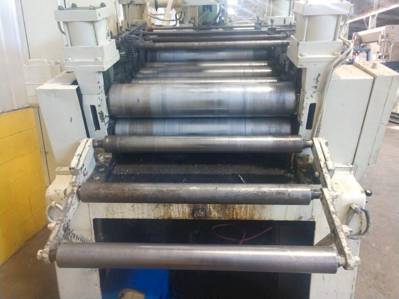 30" X .125" LITTELL MODEL #632D-7PD POWERED STRIP STRAIGHTENER WITH PEELER: STOCK 14128