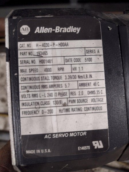 36”  DALLAS MODEL #DRFE-336-LH SERVO FEEDER WITH TUFFSERV CONTROL: STOCK #21658