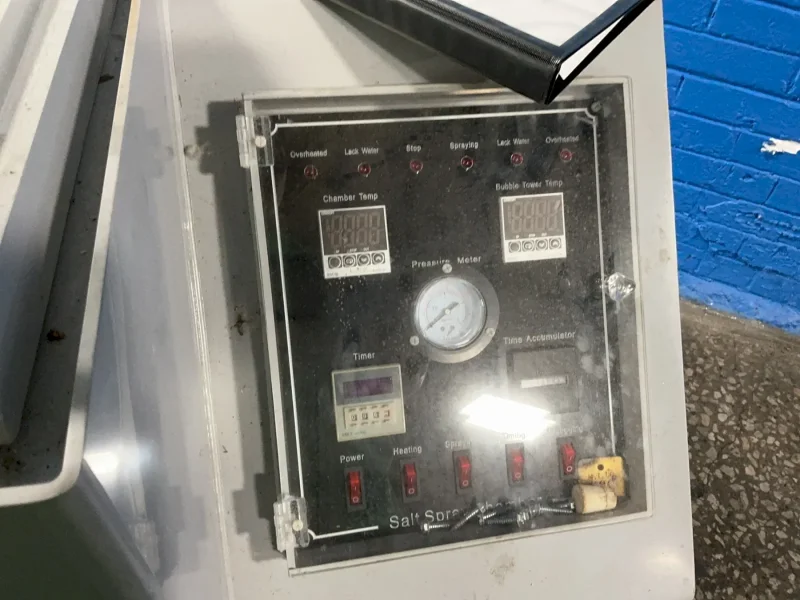 WEICE TESTING INSTRUMENT CO 35” X 24” X 20” SALT SPRAY CHAMBER   -  WTS90