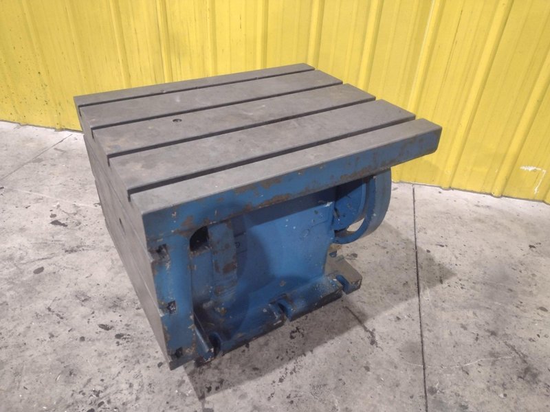 24&quot; X 30&quot; X 24&quot; HIGH CARLTON TILTING UNIVERSAL DRILL TABLE: STOCK 24380