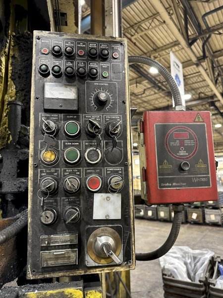 110 TON STAMTEC (NEW 2000) MODEL #G1-110 GAP FRAME PRESS, 7" STROKE: STOCK #19948