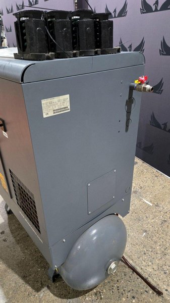 ATLAS COPCO GX4FF 5HP Rotary Compressor w/ Refrigerated Air Dryer USED