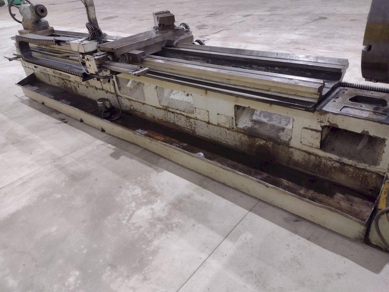 25&quot;/35&quot; X 157&quot; HERCULES MODEL #SPM-630x4000 GAP BED ENGINE LATHE 4&quot; HOLE: STOCK 12137
