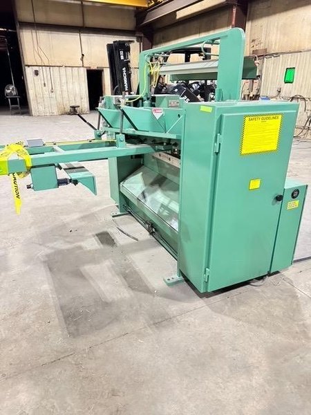 4′ x 3/16″ Betenbender CNC Hydraulic Shear, 2022 – Backgauge, Low Hours