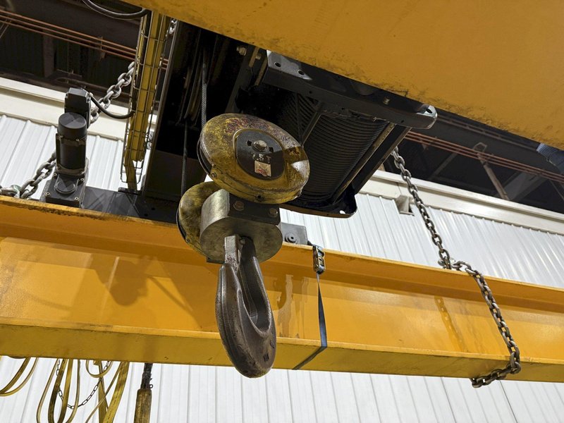 7.5 TON x 48'-9'' x KONE CRANES FREE STANDING CRANE SYSTEM, COMPLETE WITH 140' RUNWAY BEAMS AND UPRIGHTS: YOBRO #24534