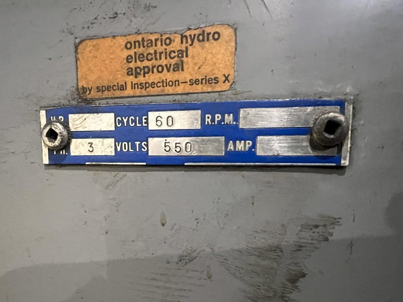 7 GAUGE WIRE (.188&quot;) SIMA MODEL #P4 DOUBLE-BLOW COLD HEADER MACHINE: STOCK #22266