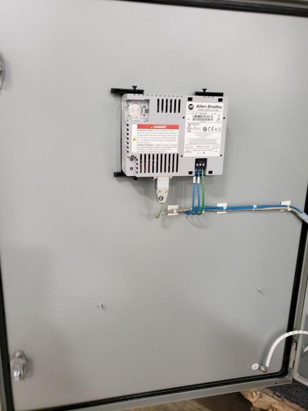 AEC New VTC-4/32 Material Handling Control Panel, 24V DC Control Voltage, 115V