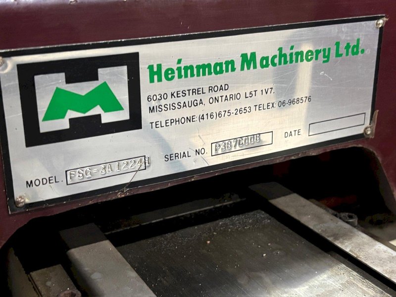 12&quot; X 24&quot; CHEVALIER MODEL #FSG-3A1224H 3 AXIS AUTOMATIC HORIZONTAL SURFACE GRINDER: YOBRO #24048