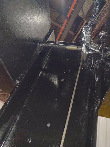150 TON DAKE MODEL #5-150 H-FRAME HYDRAULIC PRESS: YOBRO #24689