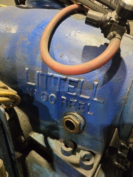 10,000 LBS LITTELL MOTORIZED COIL REEL UNCOILER: YOBRO #25748
