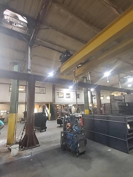 10 TON X 43' PROSERV DOUBLE GRIDER OVERHEAD BRIDGE CRANE : YOBRO 25870