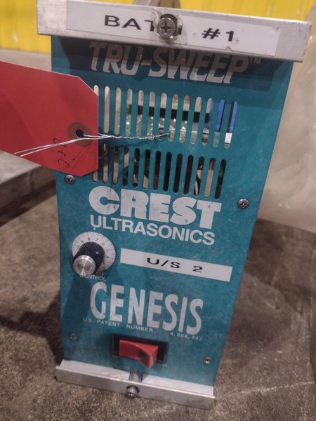 6 BAY CREST ULTRASONIC OPTIMUM CONSOLE PRECISION WASHING SYSTEM: YOBRO #24406