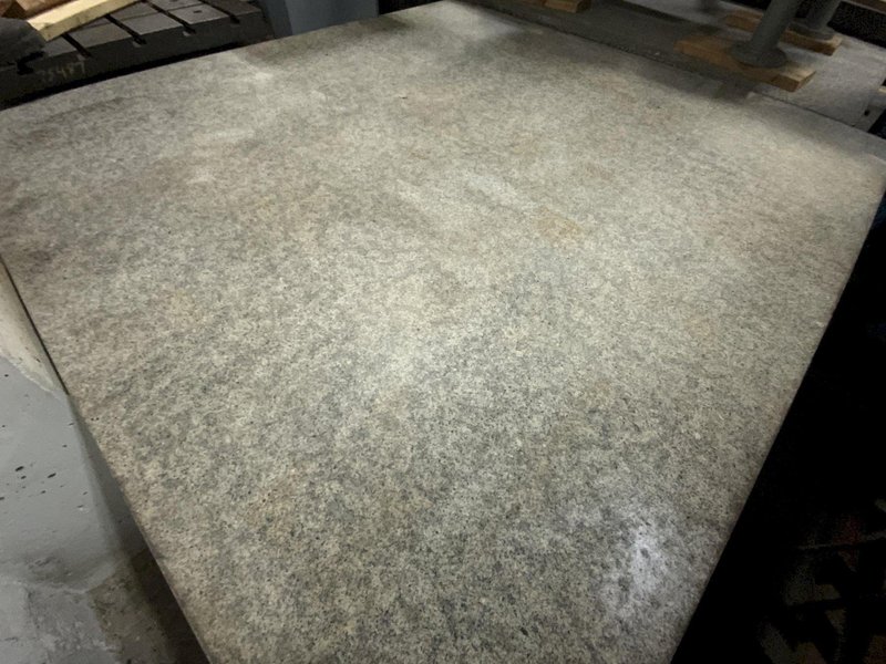 70" X 74" 12" STANDBRIDGE GRANITE SURFACE PLATE: STOCK #77848