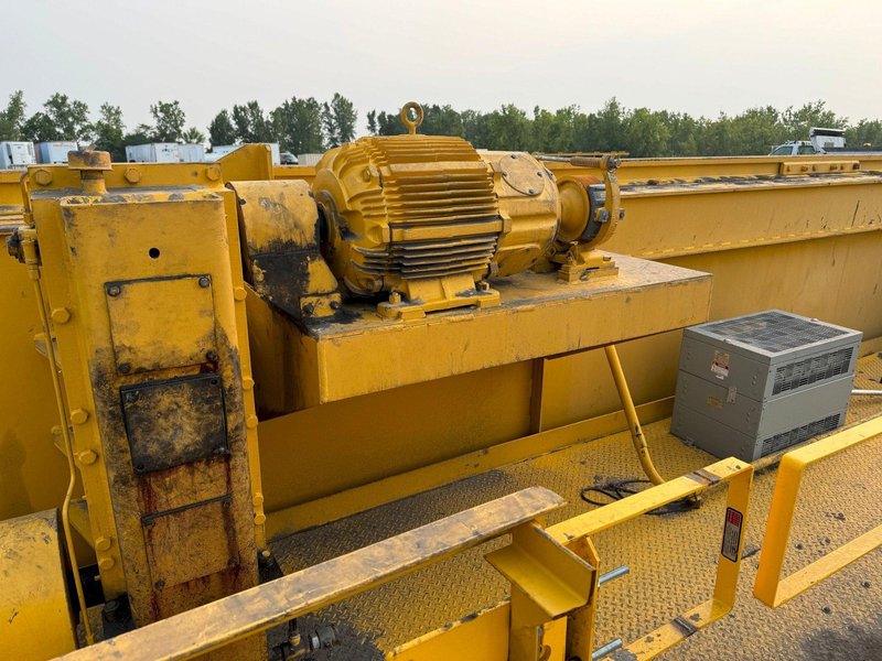 75 TON X 57' SPAN CRANE MFG OVERHEAD BRIDGE CRANE. STOCK  # 0790324
