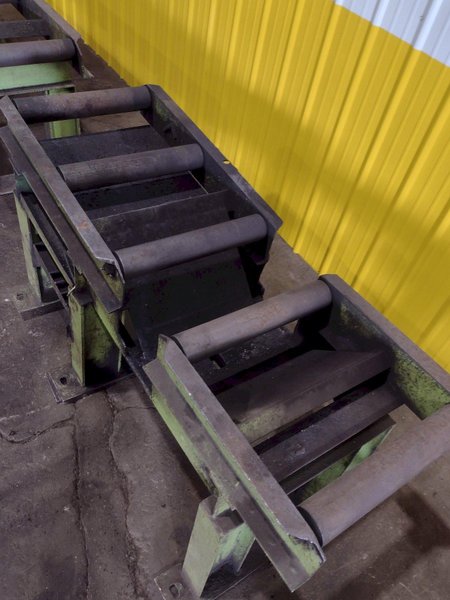 20’ X 20” HEAVY DUTY ROLLER CONVEYOR, (4) SECTIONS: STOCK 18710